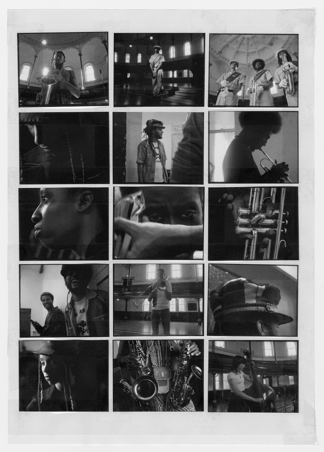 Samuel Bradley for Mulberry & Nicholas Daley, Backstage