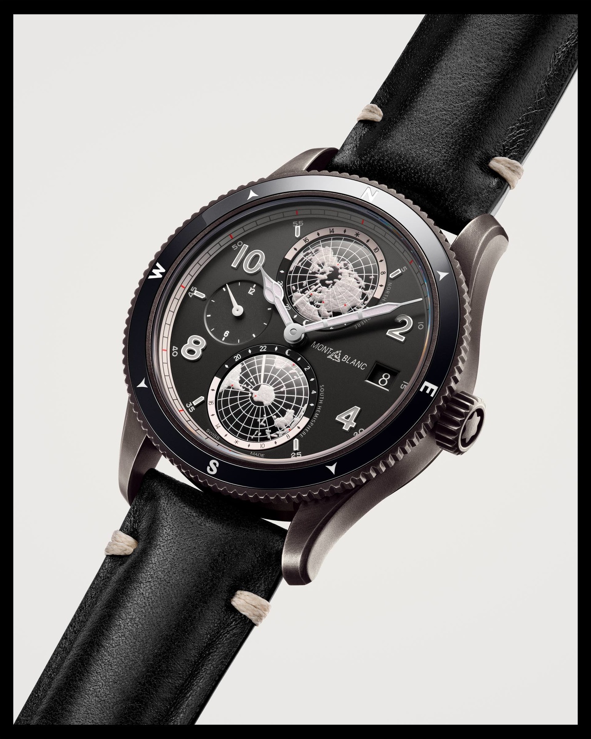 Qiu Yang for Montblanc, Ultra Black Campaign