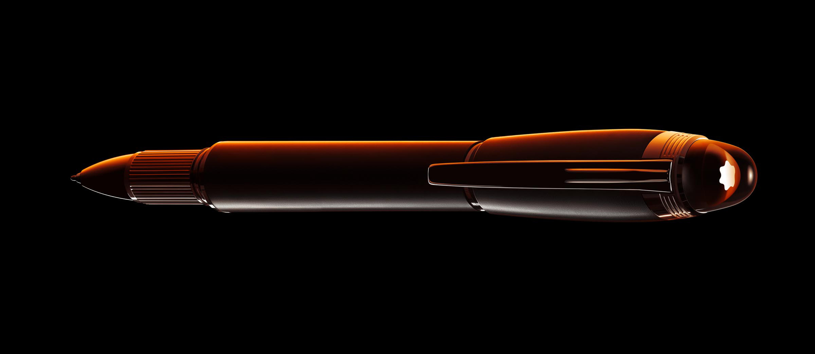 Qiu Yang for Montblanc, Ultra Black Campaign