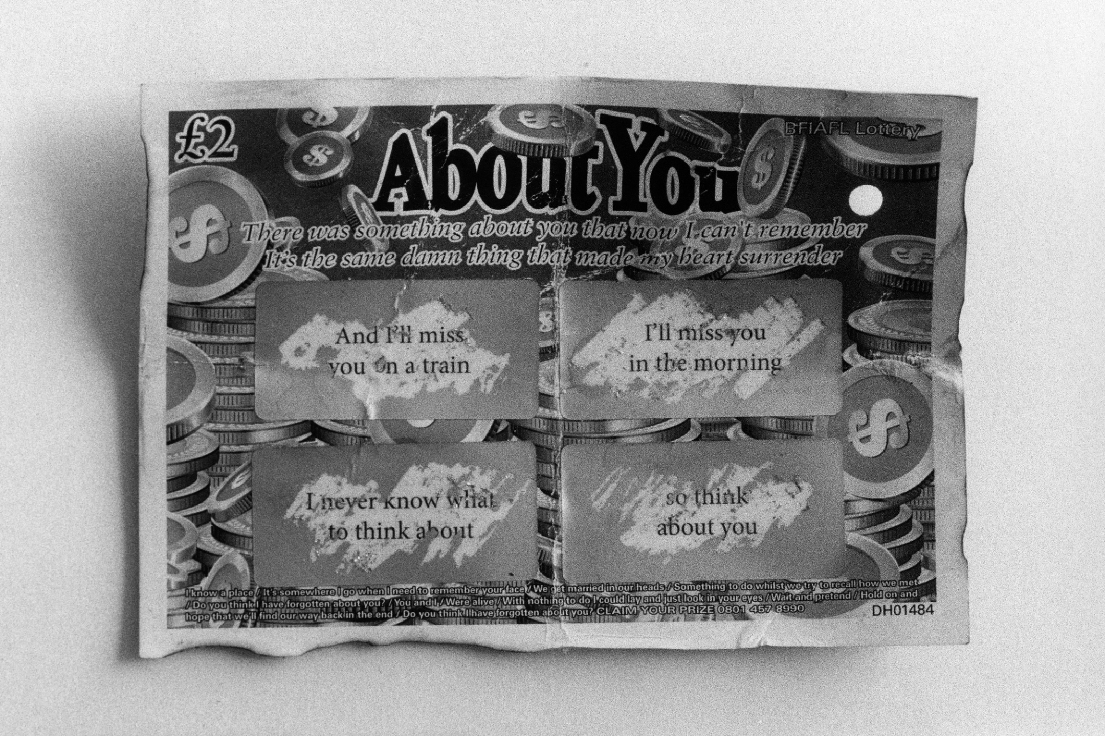 Samuel Bradley for The 1975, Zine 5