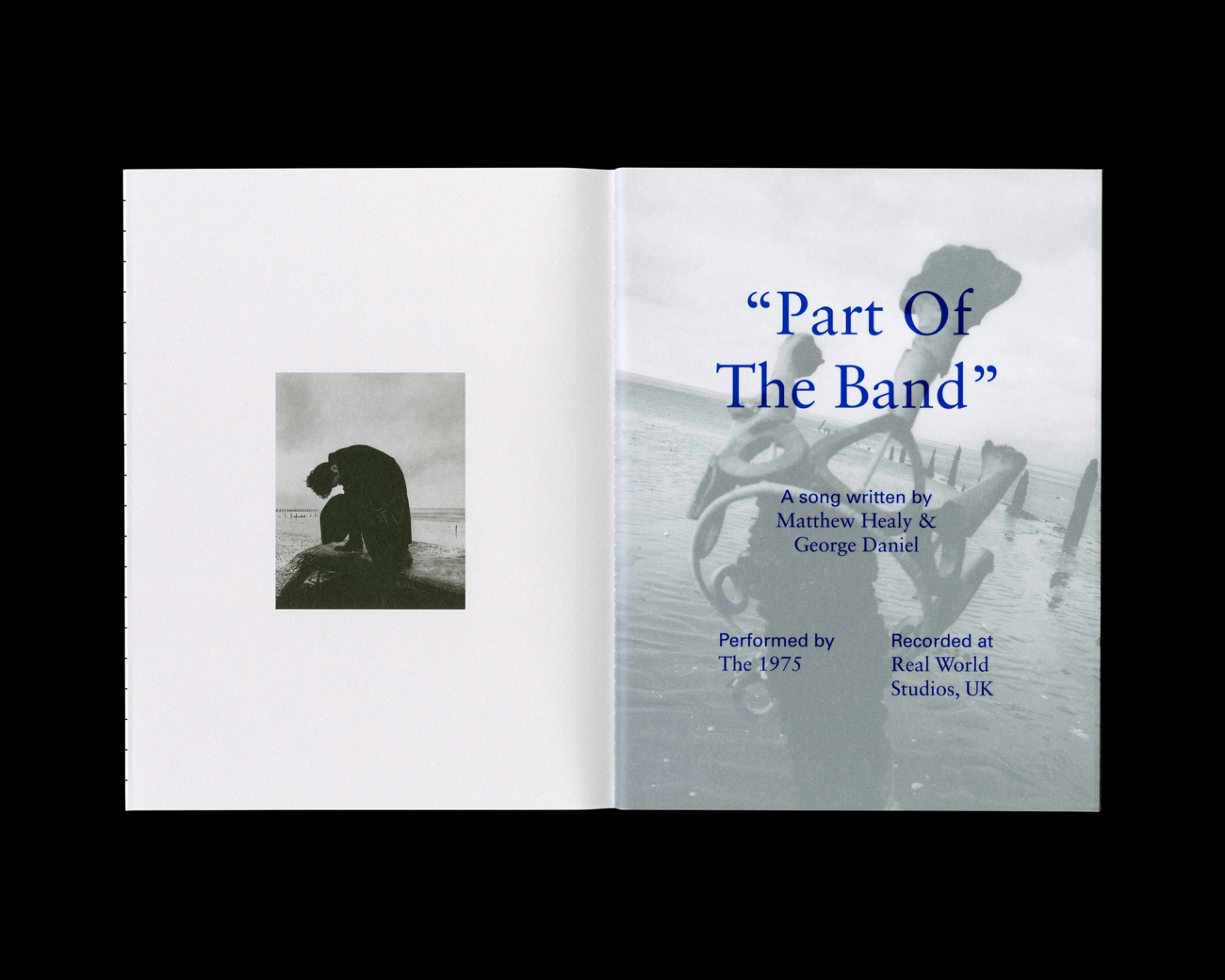 Samuel Bradley for The 1975, Zine 1