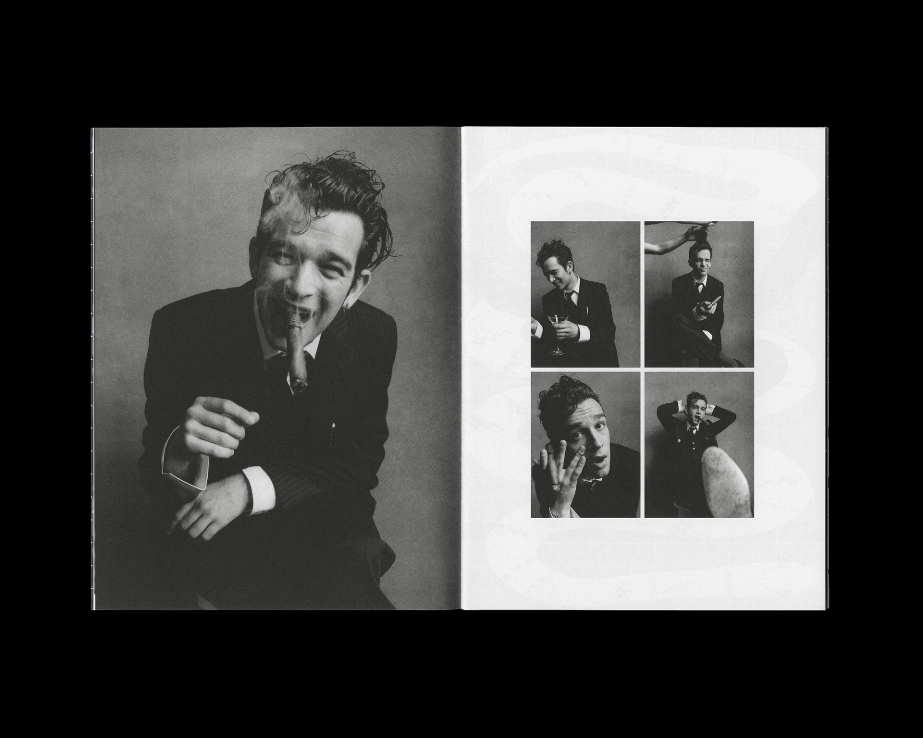 Samuel Bradley for The 1975, Zine 2