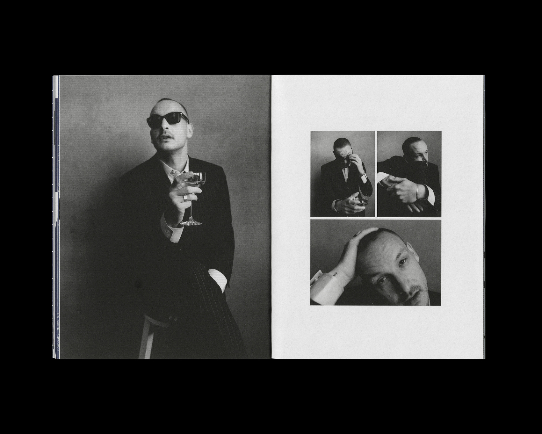 Samuel Bradley for The 1975, Zine 2