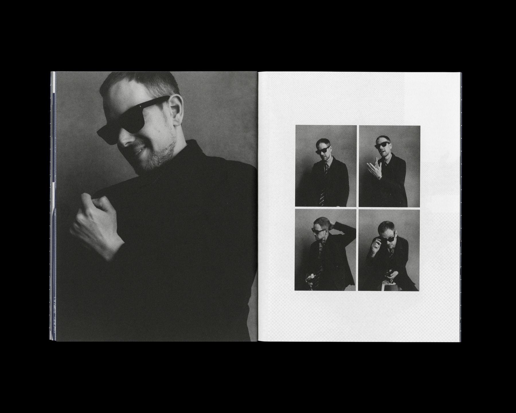 Samuel Bradley for The 1975, Zine 2