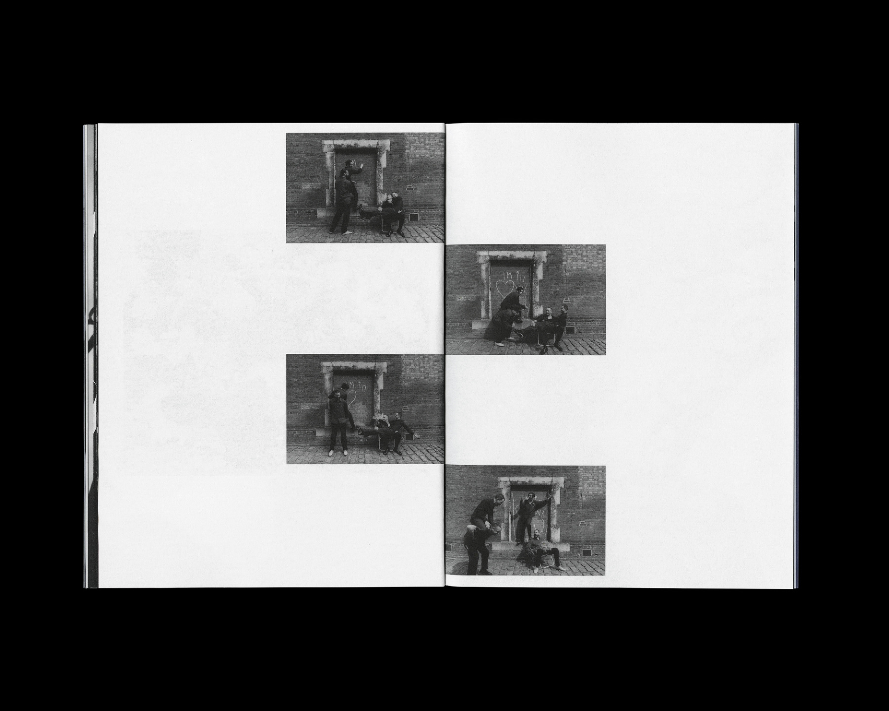 Samuel Bradley for The 1975, Zine 3