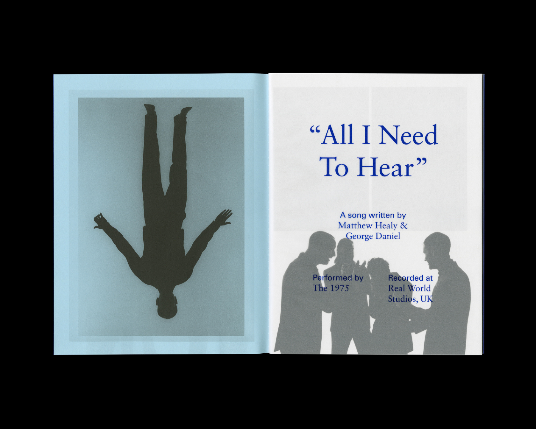 Samuel Bradley for The 1975, Zine 4