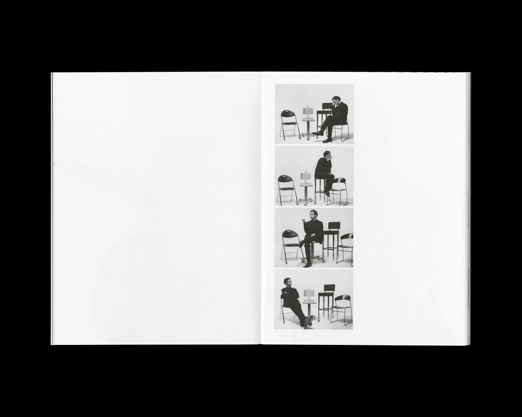 Samuel Bradley for The 1975, Zine 4