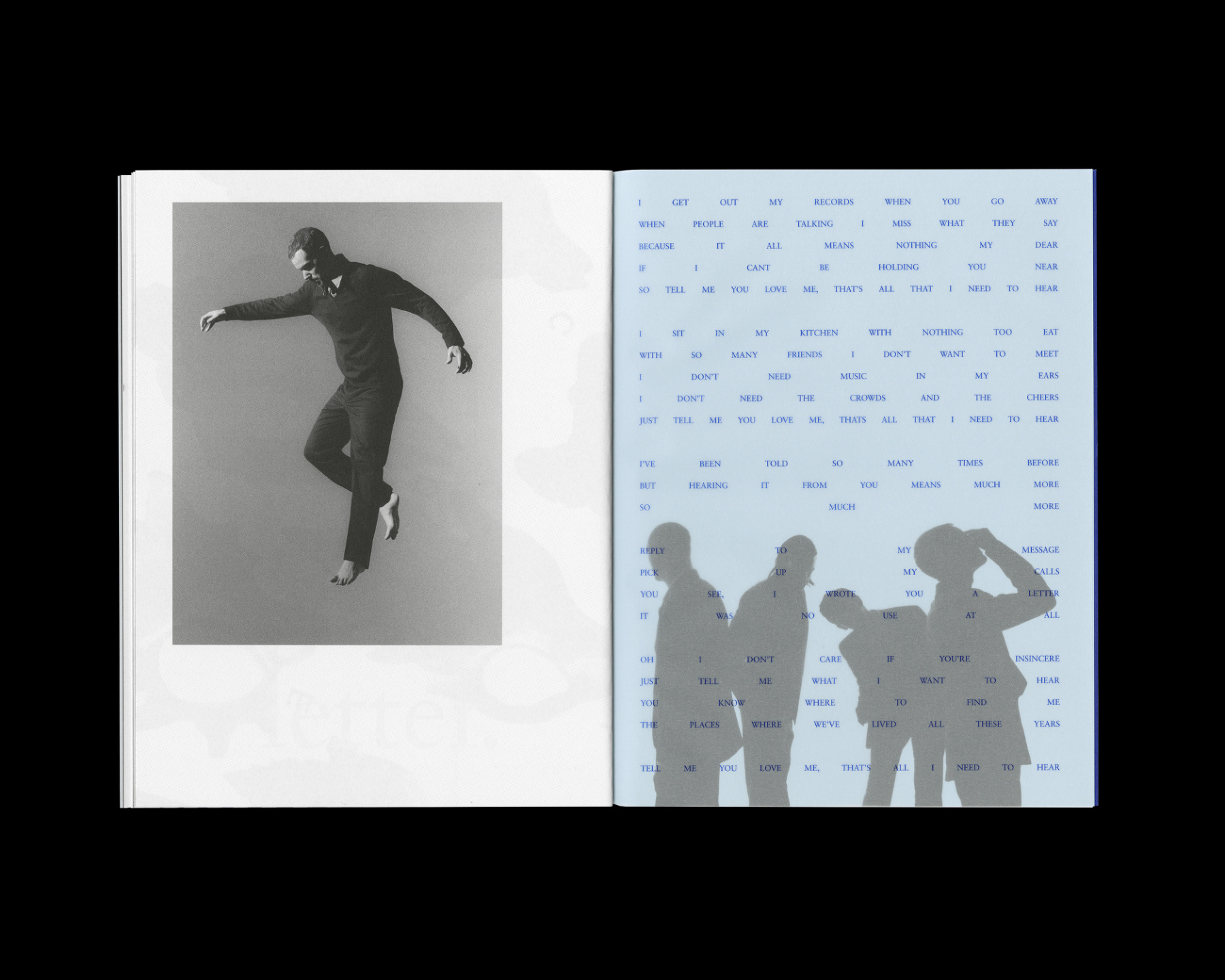 Samuel Bradley for The 1975, Zine 4