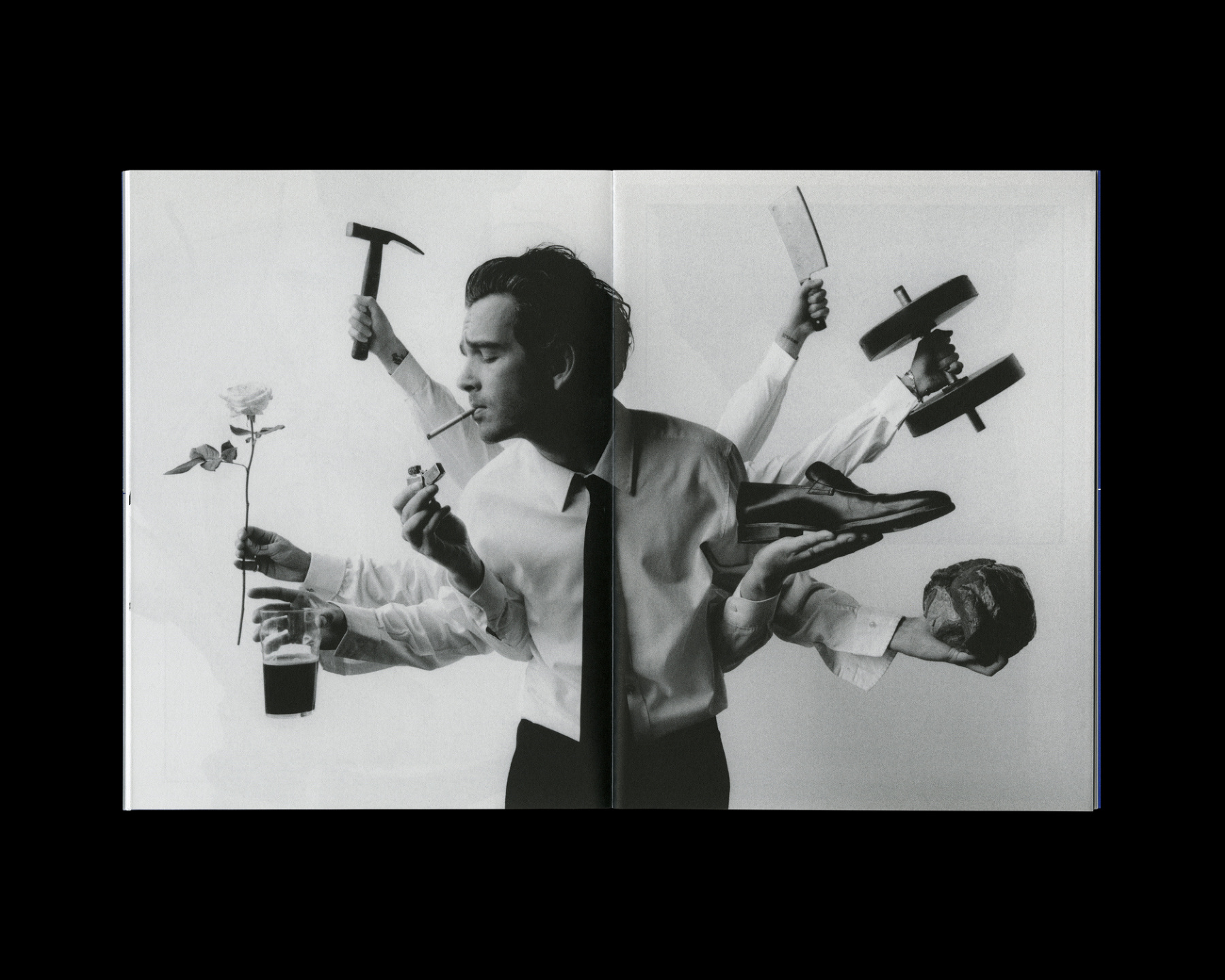 Samuel Bradley for The 1975, Zine 5