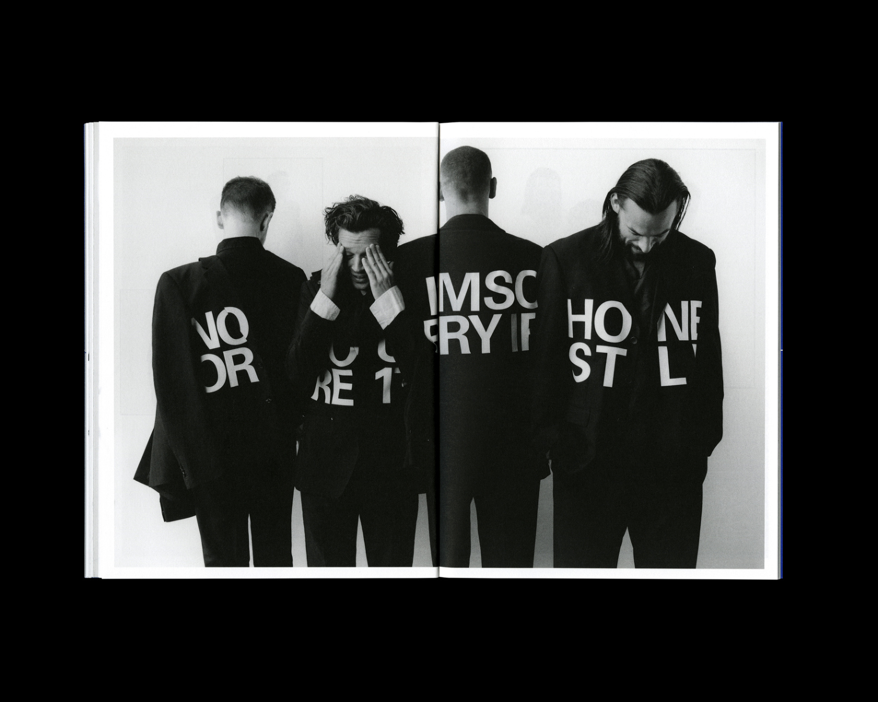 Samuel Bradley for The 1975, Zine 5