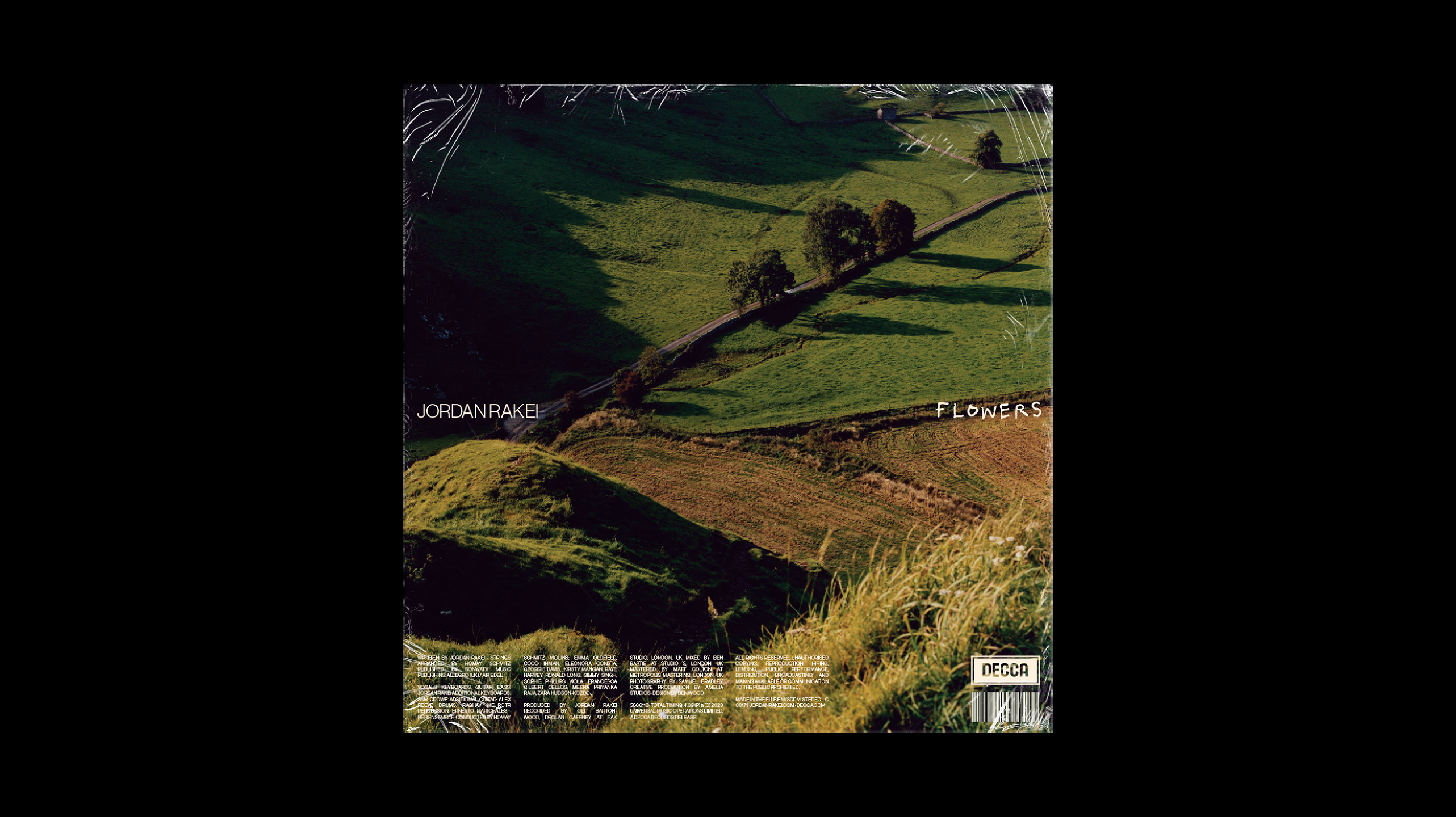 Samuel Bradley for Jordan Rakei, Flowers