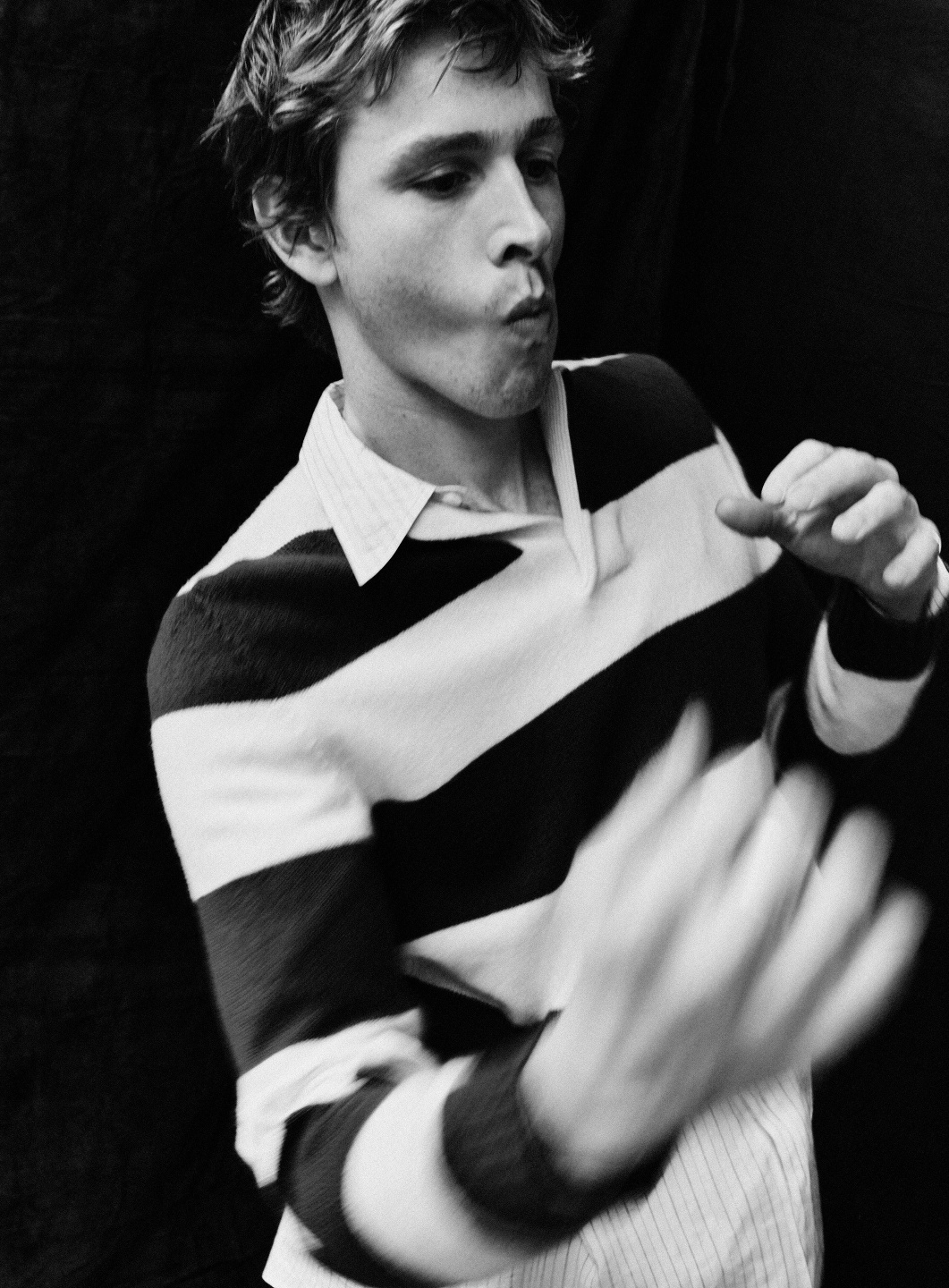 Samuel Bradley, Harris Dickinson × GQ Italia