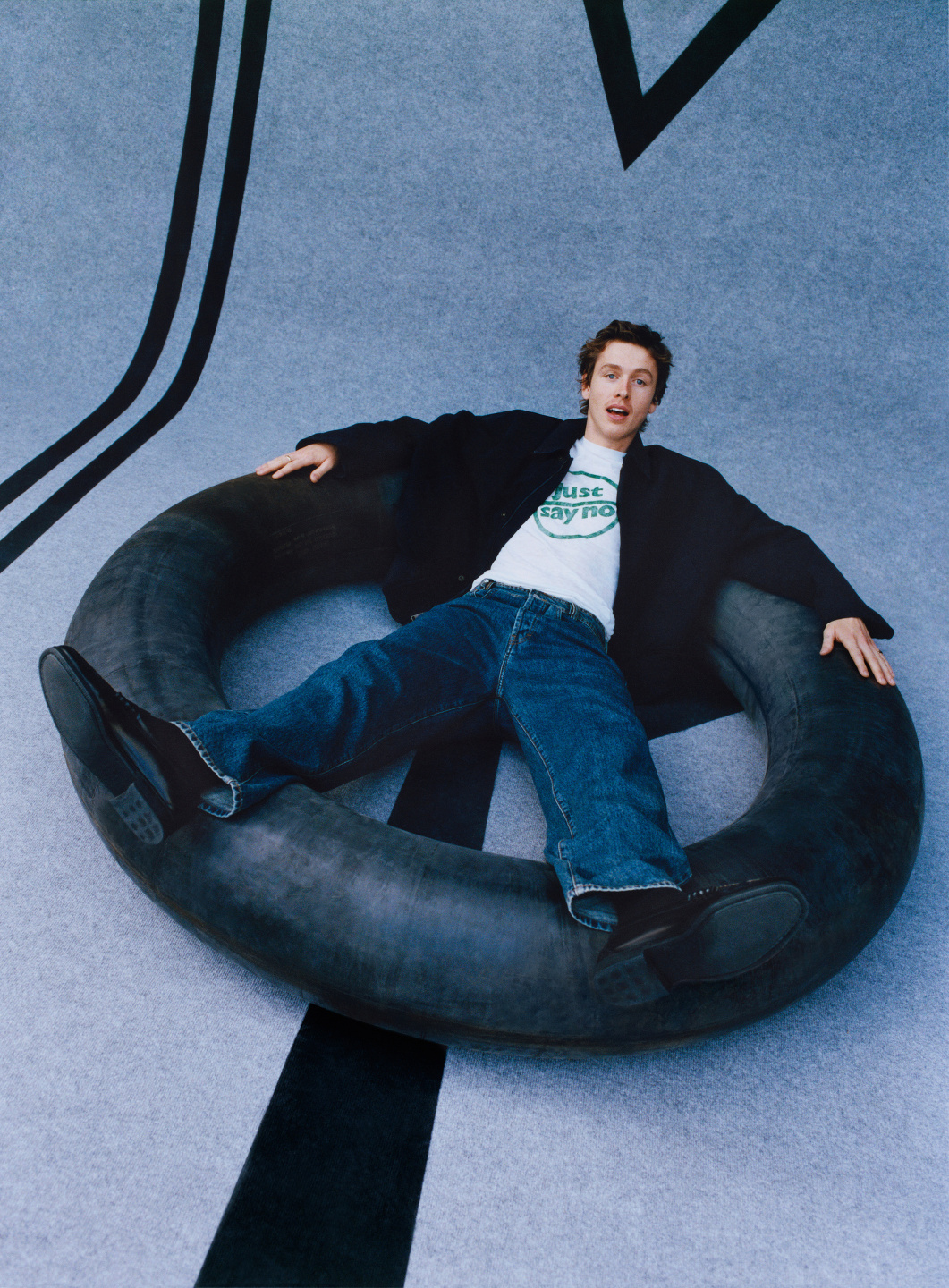 Samuel Bradley, Harris Dickinson × GQ Italia