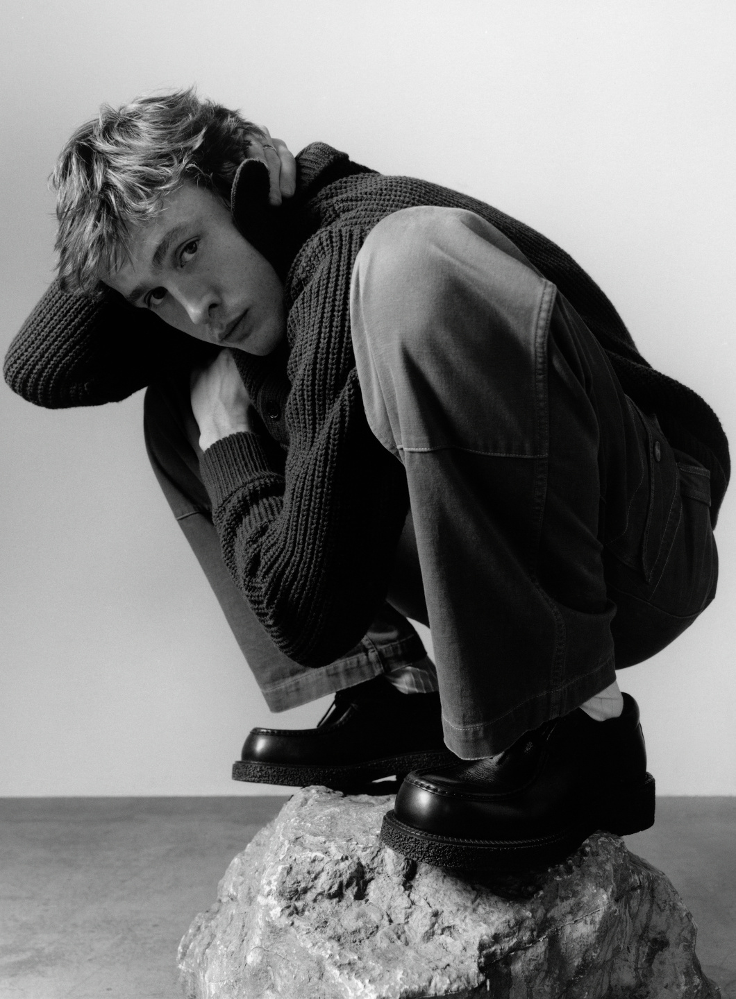 Samuel Bradley, Harris Dickinson × GQ Italia