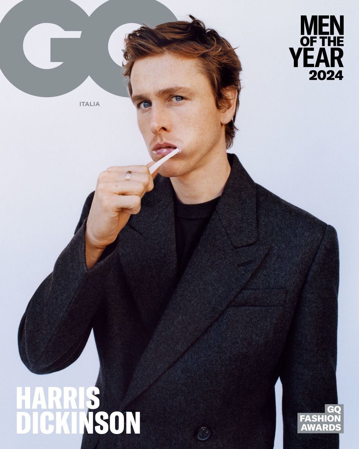 Samuel Bradley, Harris Dickinson × GQ Italia