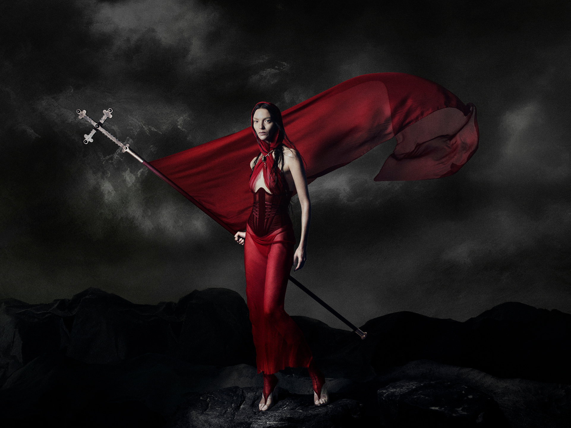 Sam Finn, Dilara Findikoglu – AW23 No Man’s Territory Campaign