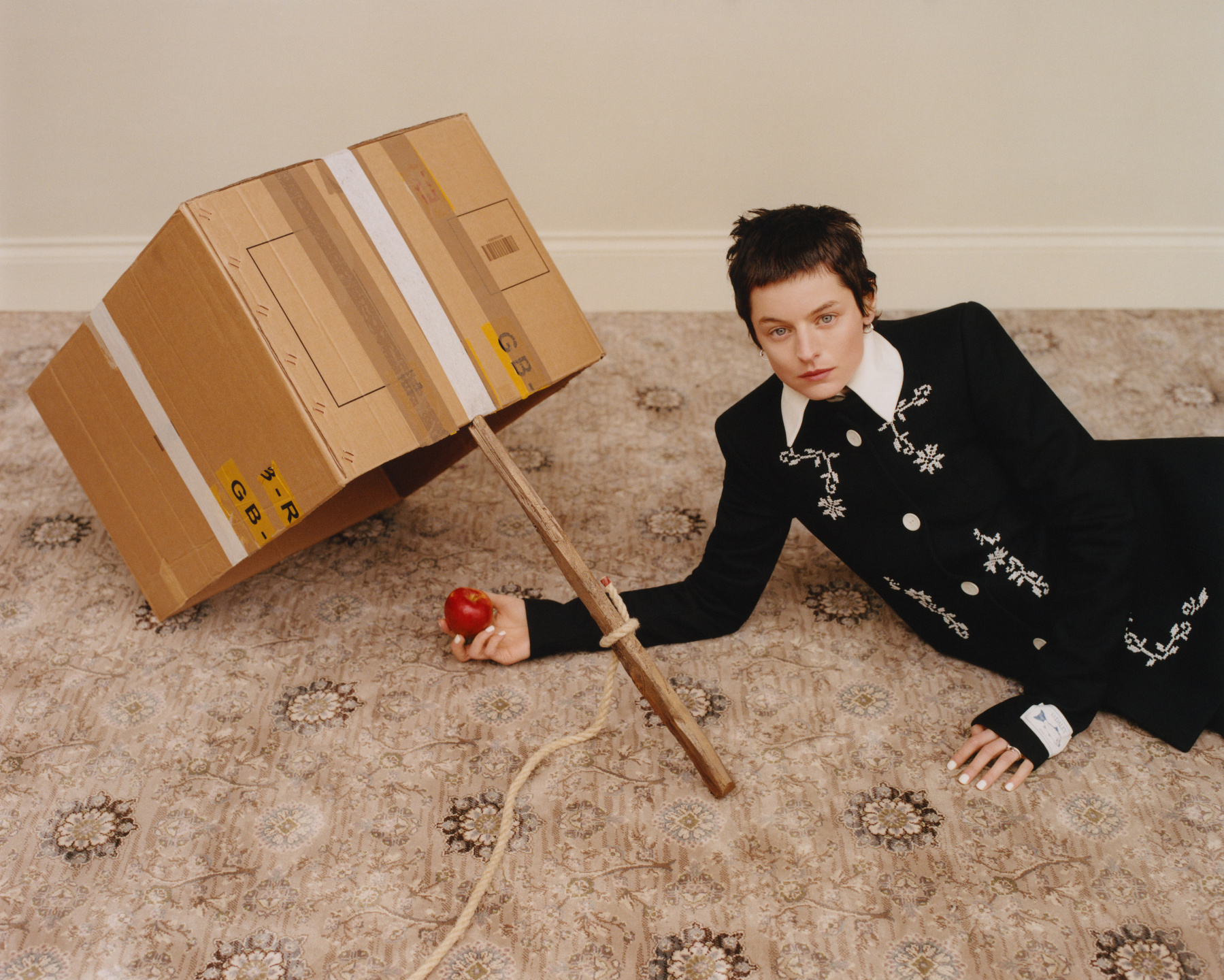 Samuel Bradley, Emma Corrin × Vogue Germany