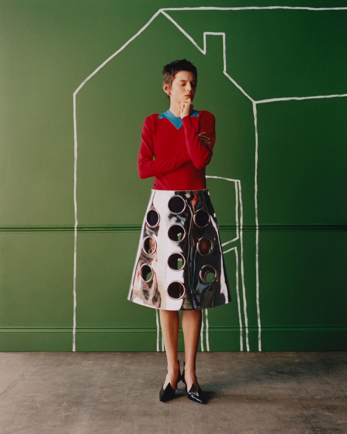 Samuel Bradley, Emma Corrin × Vogue Germany