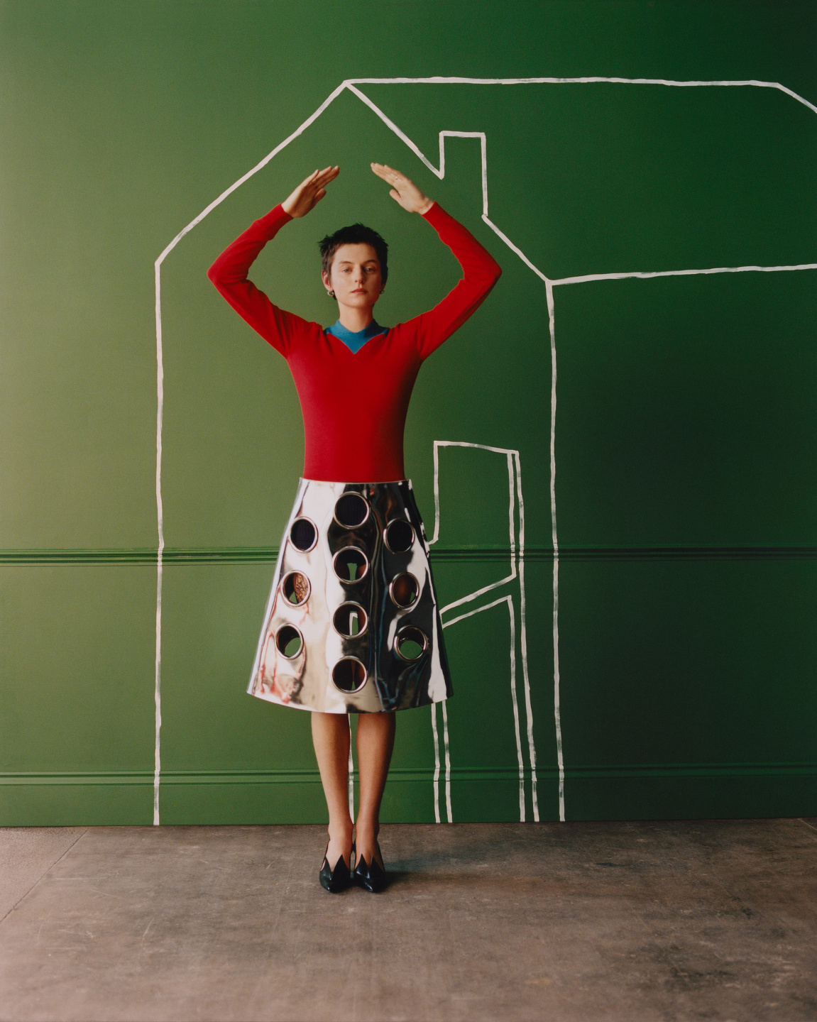 Samuel Bradley, Emma Corrin × Vogue Germany