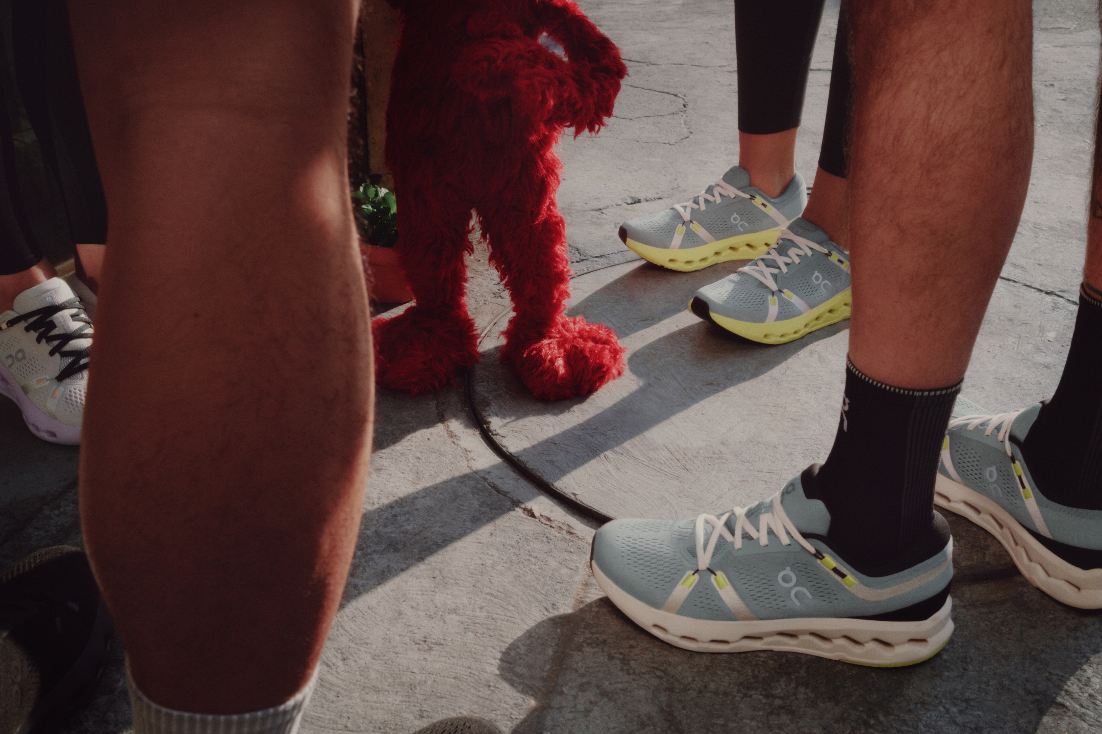 Samuel Bradley, On Running × Elmo Campaign