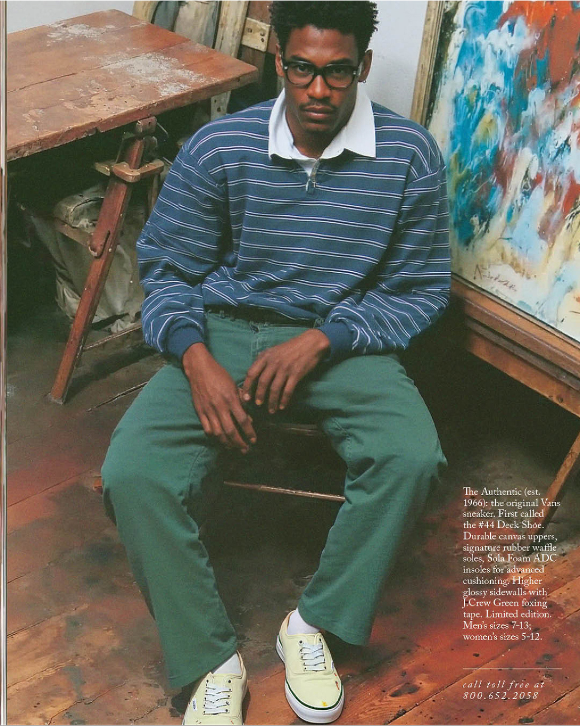 Sam Finn, J.Crew x Vans