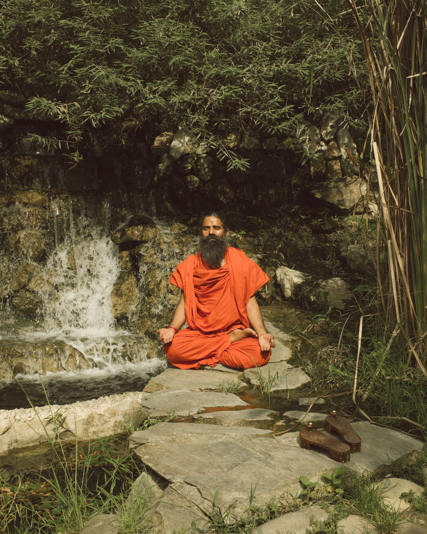 Baba Ramdev for The New York Times Magazine
