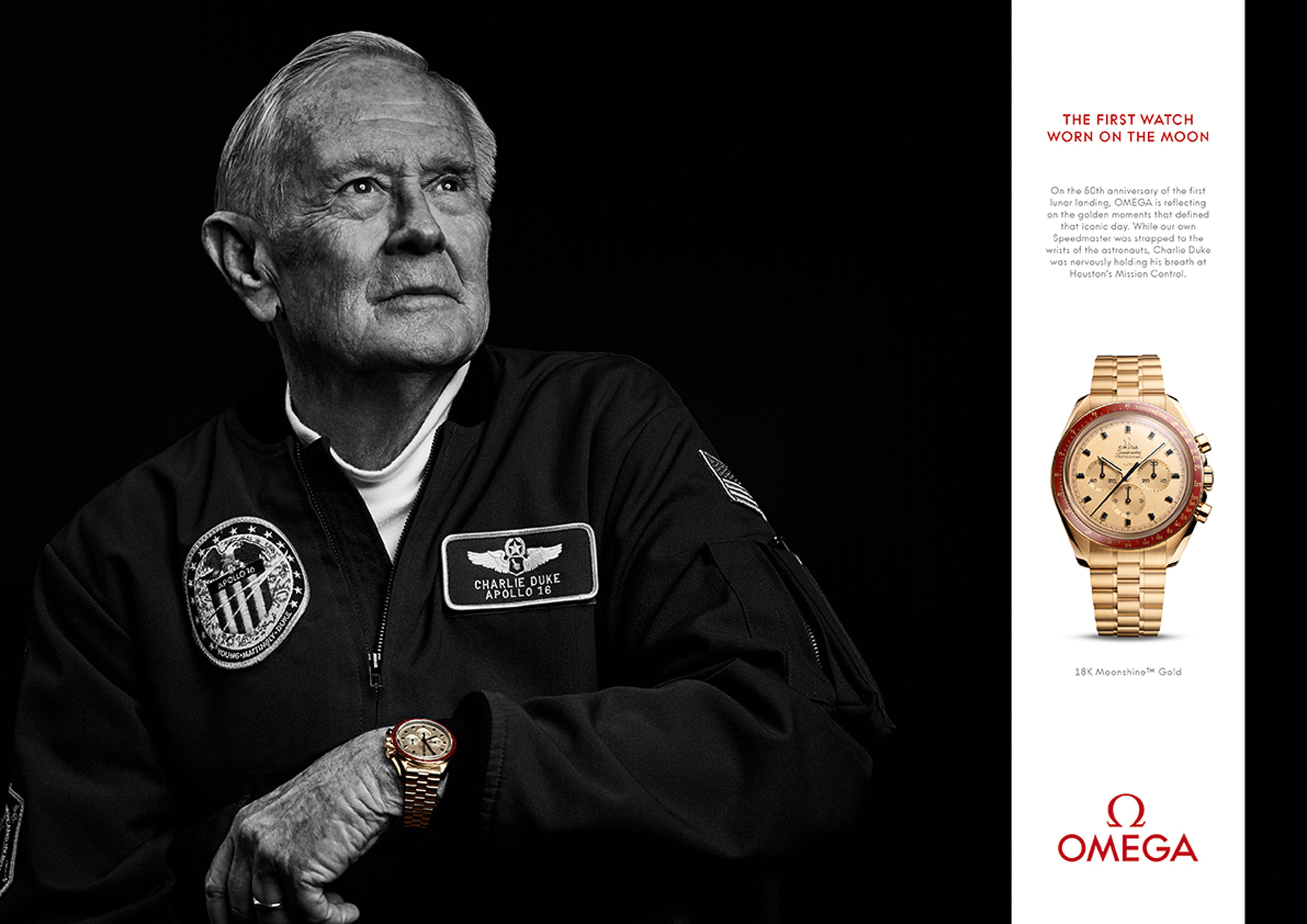 Omega 50th Anniversary Campaign