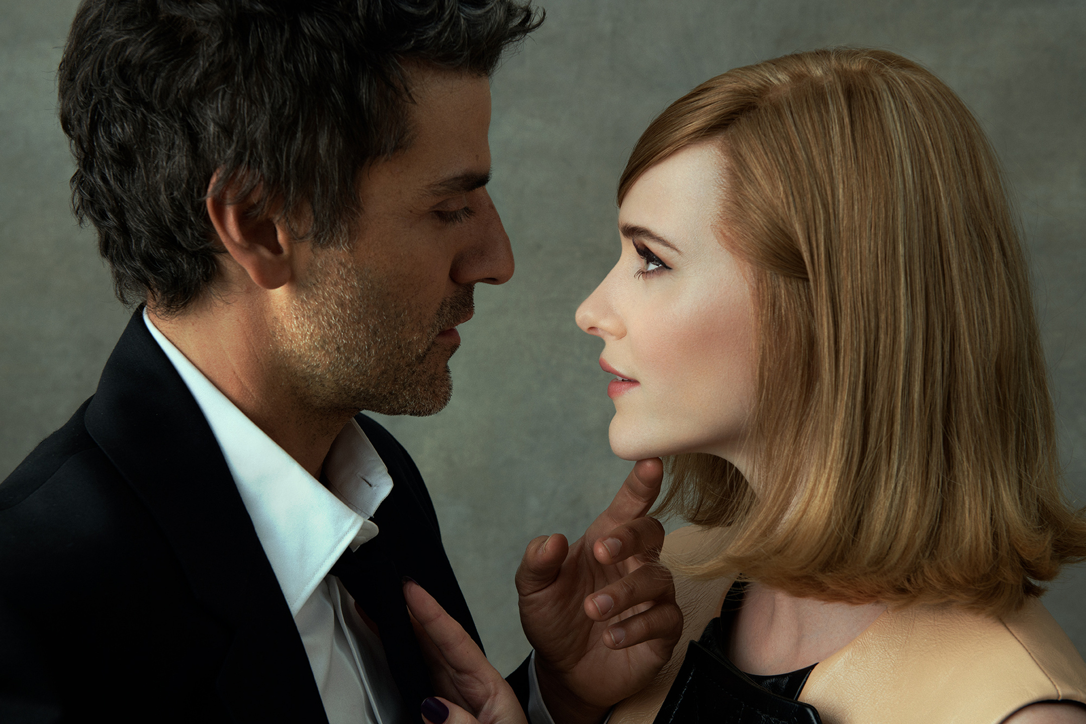 Oscar Isaac and Rachel Brosnahan