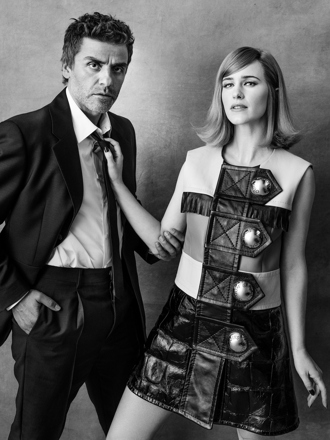 Oscar Isaac and Rachel Brosnahan