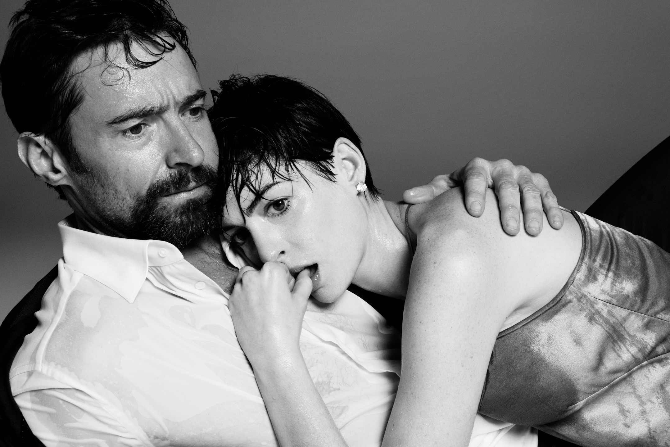 Hugh Jackman & Anne Hathaway