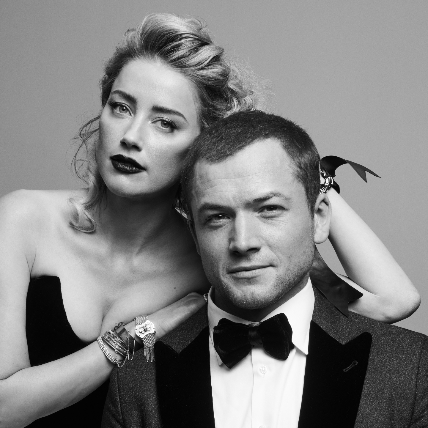 Amber Heard & Taron Egerton