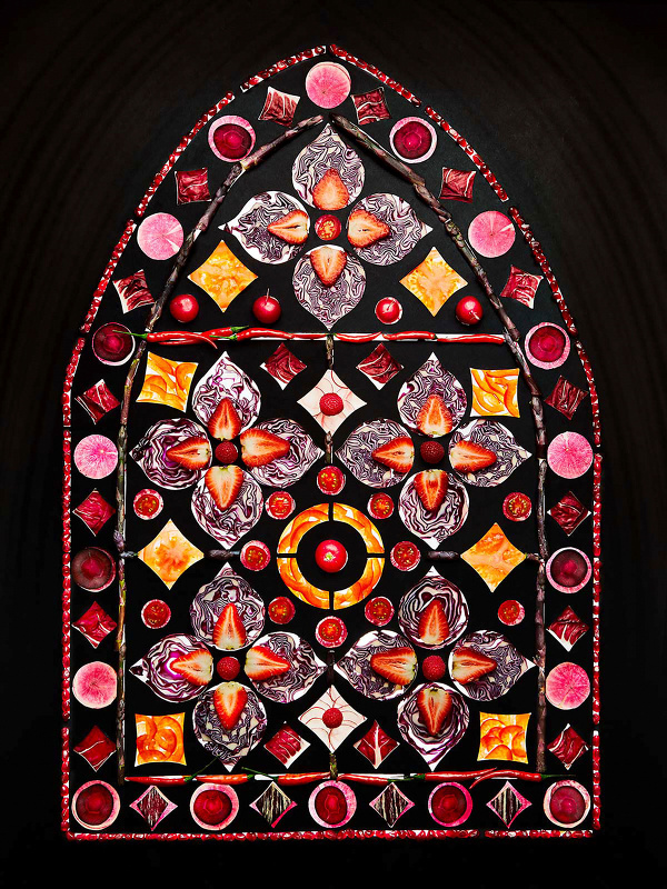 In Praise of Mother Nature Red and Purple